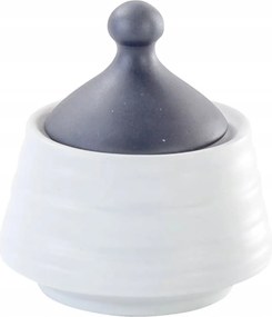 Cukortartó kicsi Esztergált fehér Ćmielów Design Studio