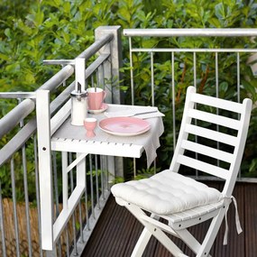 LODGE erkély-asztal, fehér