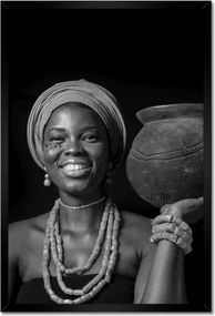 Poszterek keretben 40x60 De velem Afro kancsó