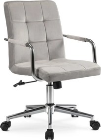 Forgószék ifjúsági szürke velúr. ASTRO