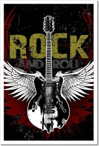 Poszterek keretben 40x60 RockAndRoll
