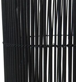 vidaXL fekete fűzfa állólámpa 52 cm E27