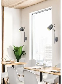 Fali lámpa GRAY 1xE14/40W/230V