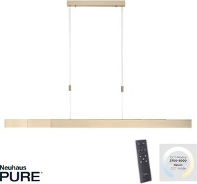Paul Neuhaus modern skandináv függeszték pure-moto matt sárgaréz pln2525-60