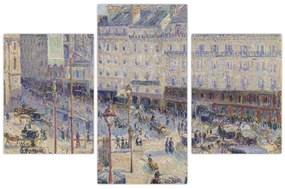 Kép - Camille Pissarro, The Place du Havre, reprodukciók (90x60 cm)