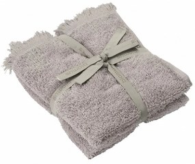 Világosszürke pamut törölköző szett 2 db-os 30x50 cm FRINO – Blomus