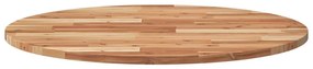 kerek tömör akácfa asztallap Ø80 x 2 cm