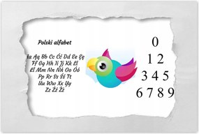 Poszterek 120x80 Ábécé Betűk Gyerekek