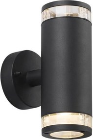 NORDLUX 45501003 BIRK Modern Kültéri Fali Lámpa Fekete GU10 IP44