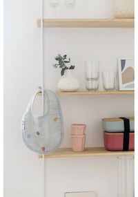 Dots szürke muszlin előke - Kindsgut