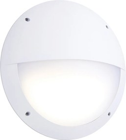 ENDON 78610 SERAN MICROWAVE Modern Kültéri Fali Lámpa Matt Fehér, Opál LED IP44