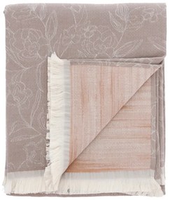 Organic Infinity világosbarna organikus pamut pléd, 130 x 170 cm - Södahl