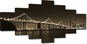 Képek 210x100 Híd az éjszakában szépia