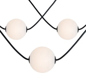 Modern kültéri lámpafüzér 8 méter LED-del, 14 lámpás - Malai