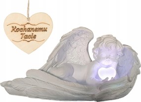 Mécses Apának Őrangyal Fekvő Rgb Angyalka A Kertbe Vagy A Sírra