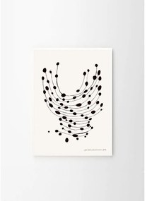 Poszter 30x40 cm Dancing Dots – Leise Dich Abrahamsen – The Poster Club