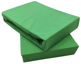 Ágynemű Jersey zöld kiwi TiaHome - 200x220cm