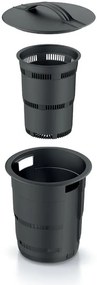 Prosperplast COMBIOSOIL komposztáló fekete 25cm