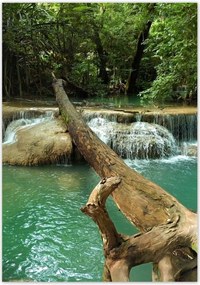 Poszterek 70x100 Thaiföldi vízesés