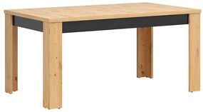 Étkezőasztal Ostia STO/7/16 ( artisan tölgy + fekete tölgy) (6-8 fő részére). 1025966