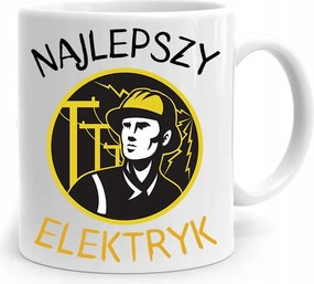 Bögre Ajándék Villanyszerelőnek A Legjobb Villanyszerelő fényképes nyomtatással