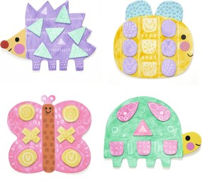 Ujjfestő készlet - Kicsi formák - Magic finger painting, Small forms