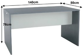 Íróasztal Hamila NEW TYP 11 (grafit + fehér). 1028770