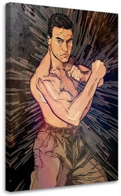 Gario Vászonkép Jean-Claude Van Damme - Nikita Abakumov Méret: 40 x 60 cm