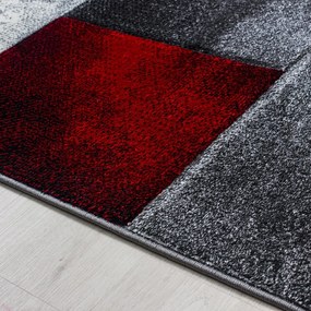 Borvörös-szürke szőnyeg 80x150 cm Hawaii – Ayyildiz Carpets