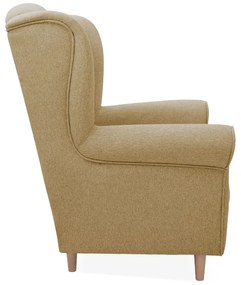 ID LOFT füles fotel - sárga