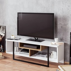 Asal TV-állvány, fehér-fekete, 119,4 cm – TR875ZNA3046
