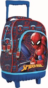 Pókember Great Power prémium gurulós iskolatáska, táska 44 cm