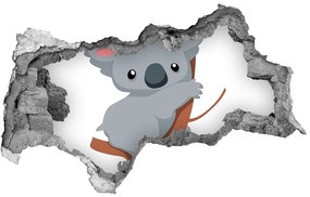 3d-s lyukat fali matrica Koala egy fa nd-b-66617317