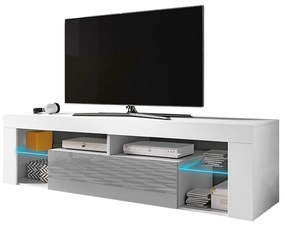 Tv szekrény/asztal Bionca  (fehér + szürke). 1098600