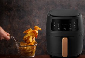 Óriás Air Fryer, olaj nélküli fritőz, Digitális kijelzővel - 5 l