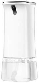Szenzoros folyékony szappan és kézfertőtlenítő gél adagoló, akkumulátoros, asztali 350 ml