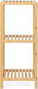 Natúr színű bambusz fürdőszobai polcos állvány 37x83 cm Skaren – Bonami Essentials