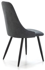 Sötétszürke étkezőszék szett 4 db-os Mani – Marckeric