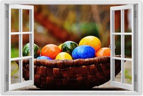 Poszterek 60x40 Húsvéti húsvéti tojások