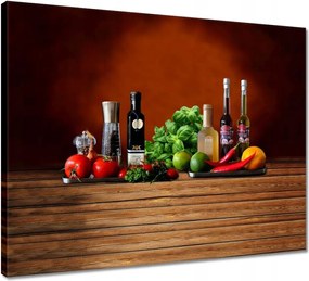 Vászonkép 50x40 Fűszerek a konyhába