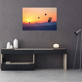 Hőlégballon képe (90x60 cm)