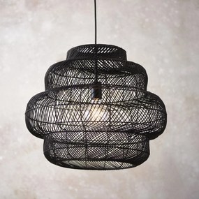 Endon boho függeszték tenoko matt fekete end98474