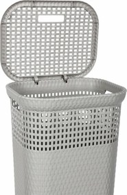 Szennyeskosár 60 l, szürke