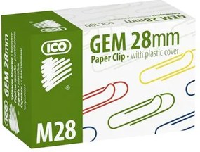 Gemkapocs, 28 mm, ICO, színes (TICGKM28)
