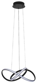 LED fényerőszabályozható, kábelen függesztett csillár LED/65W/230V 3000-6500K + távirányító