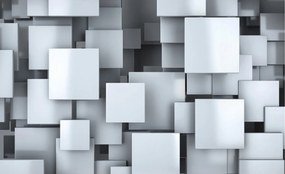 Kuba tapéta Absztrakt Perspektíva Minimalizmus Textúra Figurák Vinyl 312x219