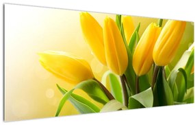 Kép - Sárga tulipán (120x50 cm)