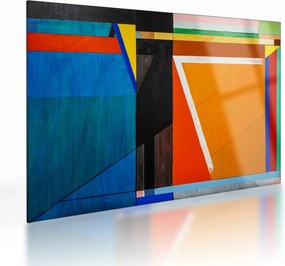 Kép - Geometria (üvegen) (70x50 cm)