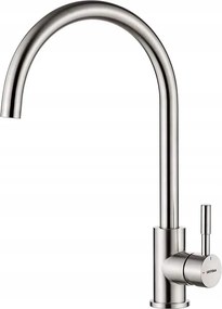 Álló konyhai csaptelep Grifema rozsdamentes acél ezüst