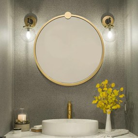 Gold Metal Ayna tükör 60 cm